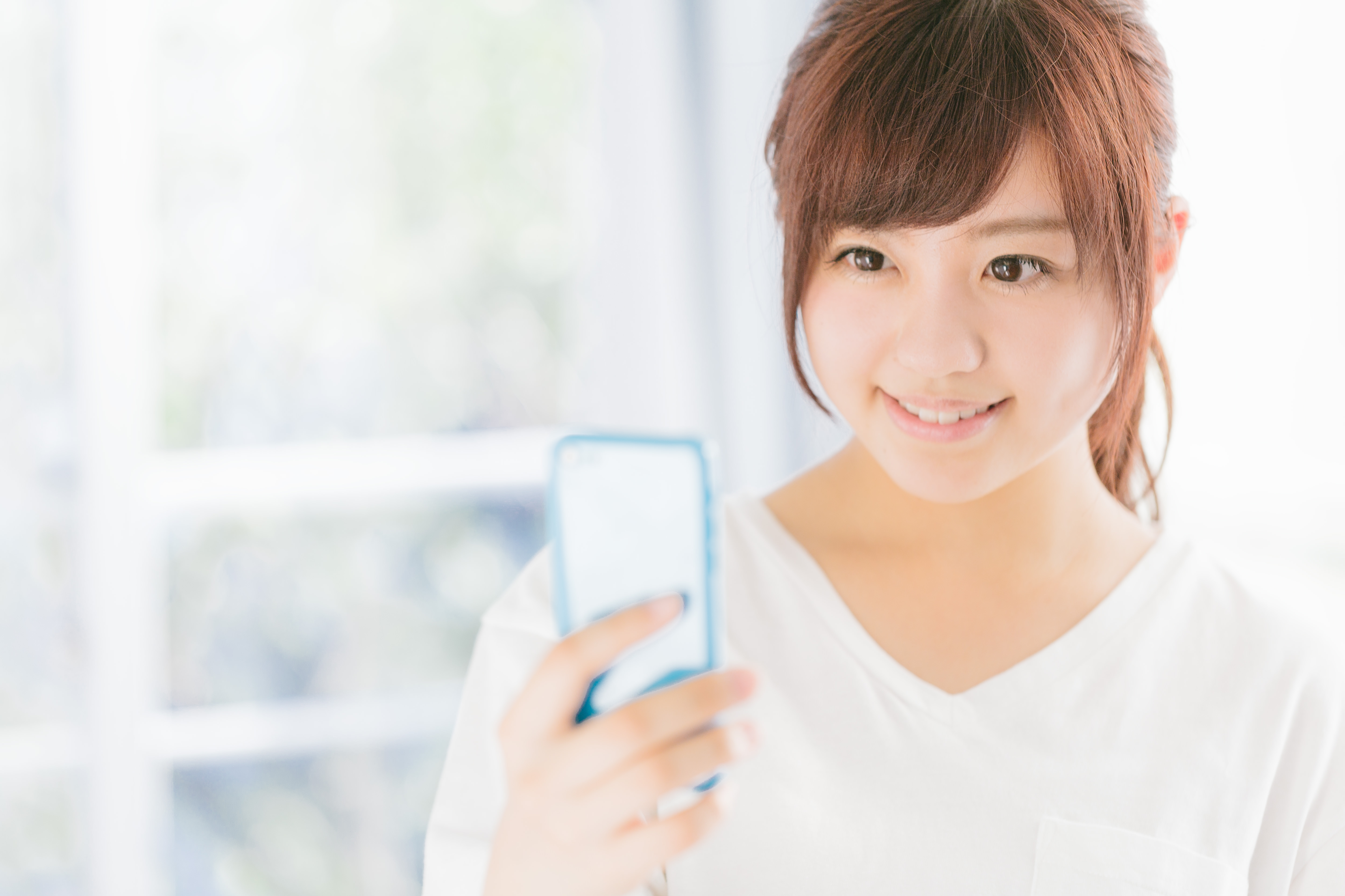 スマホでサービスを確認