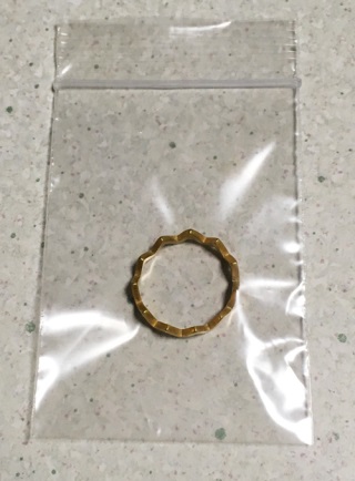 指輪の梱包1