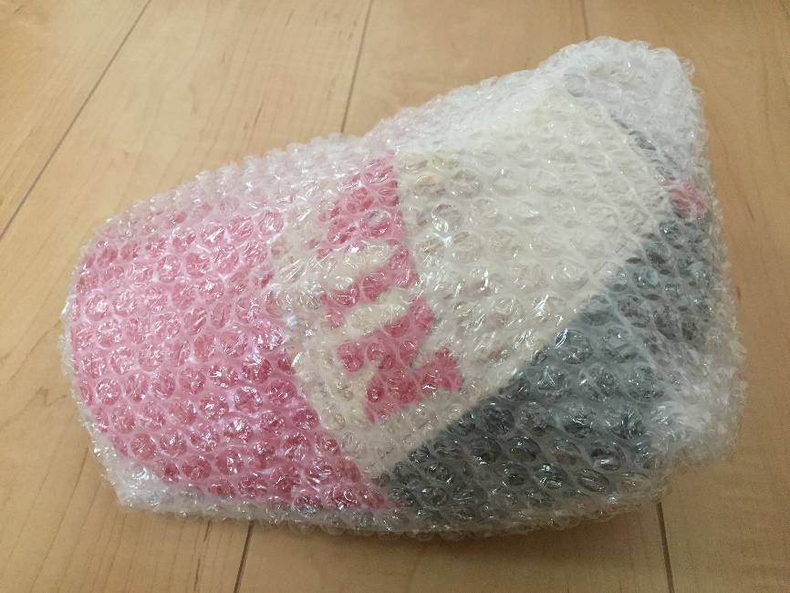 キャップの梱包