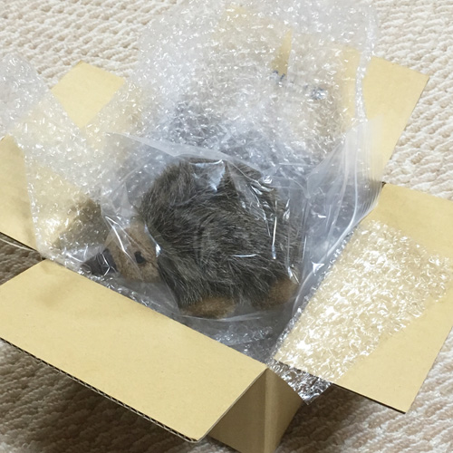 大きめのぬいぐるみ発送
