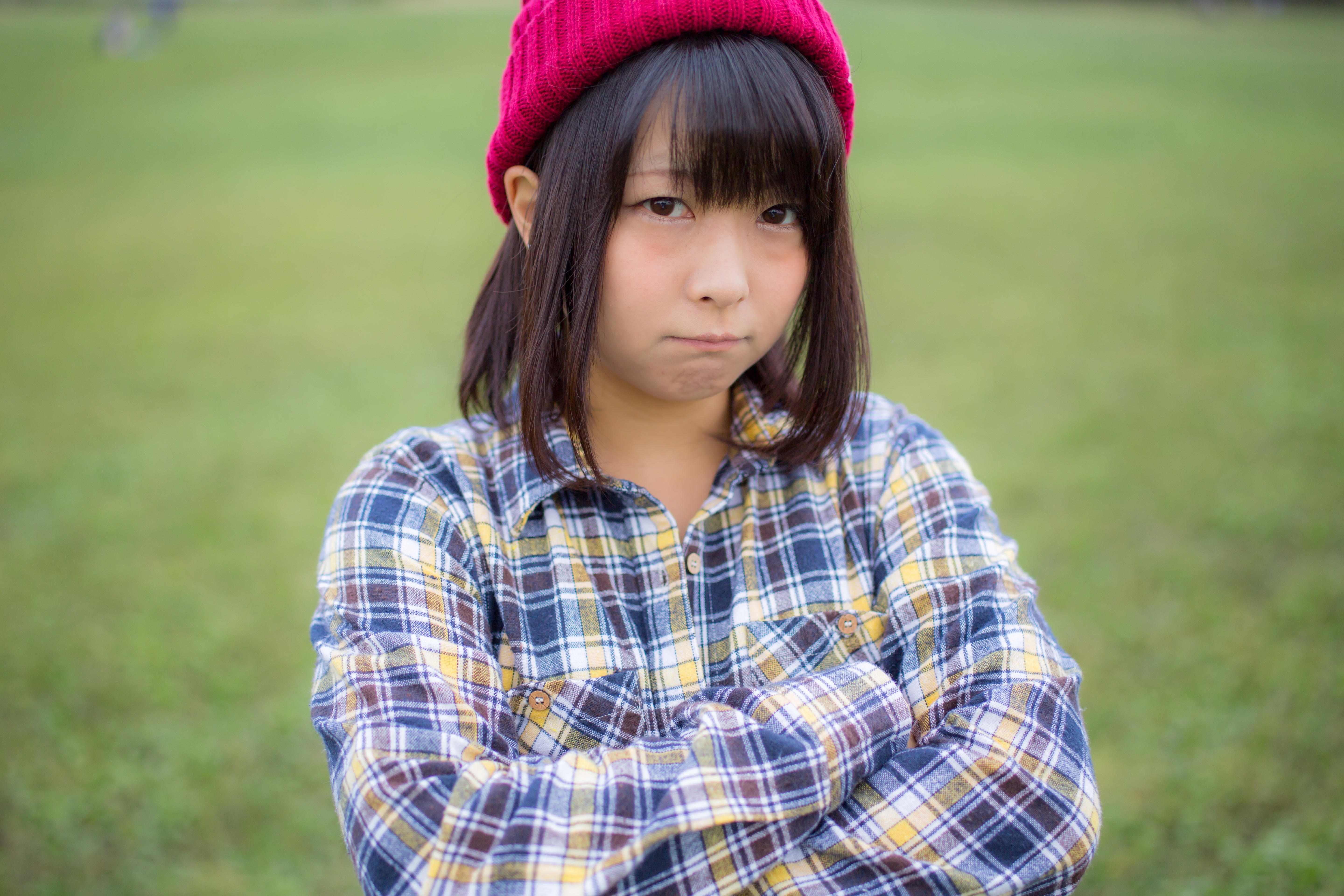 しつこい人への表情