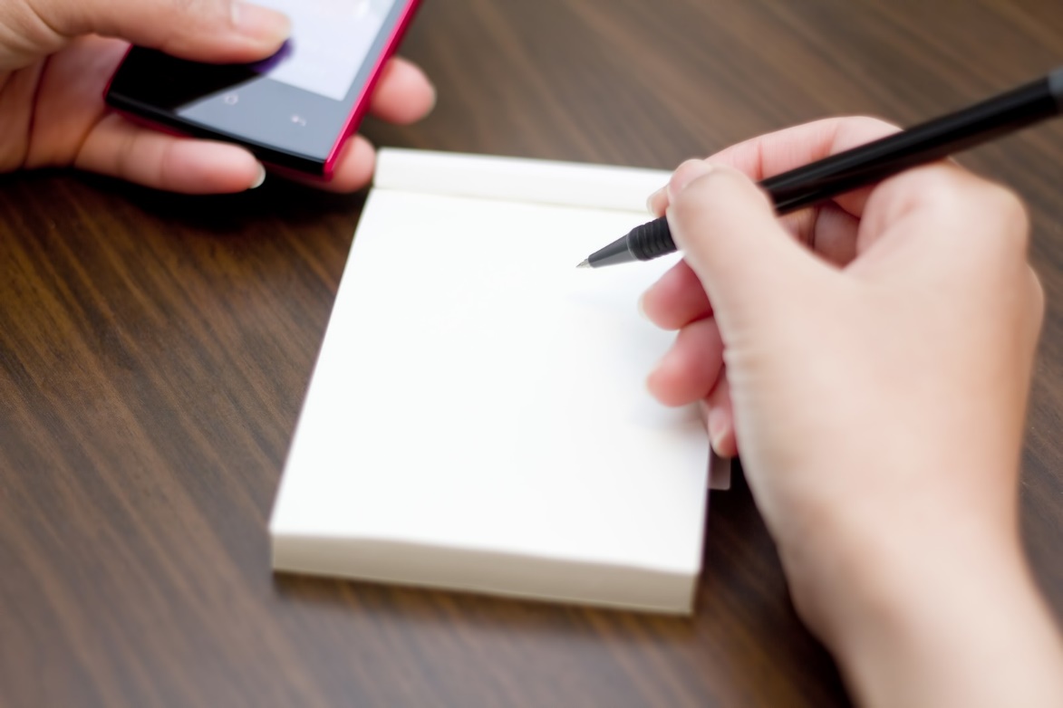 メルカリで領収書を作る様子