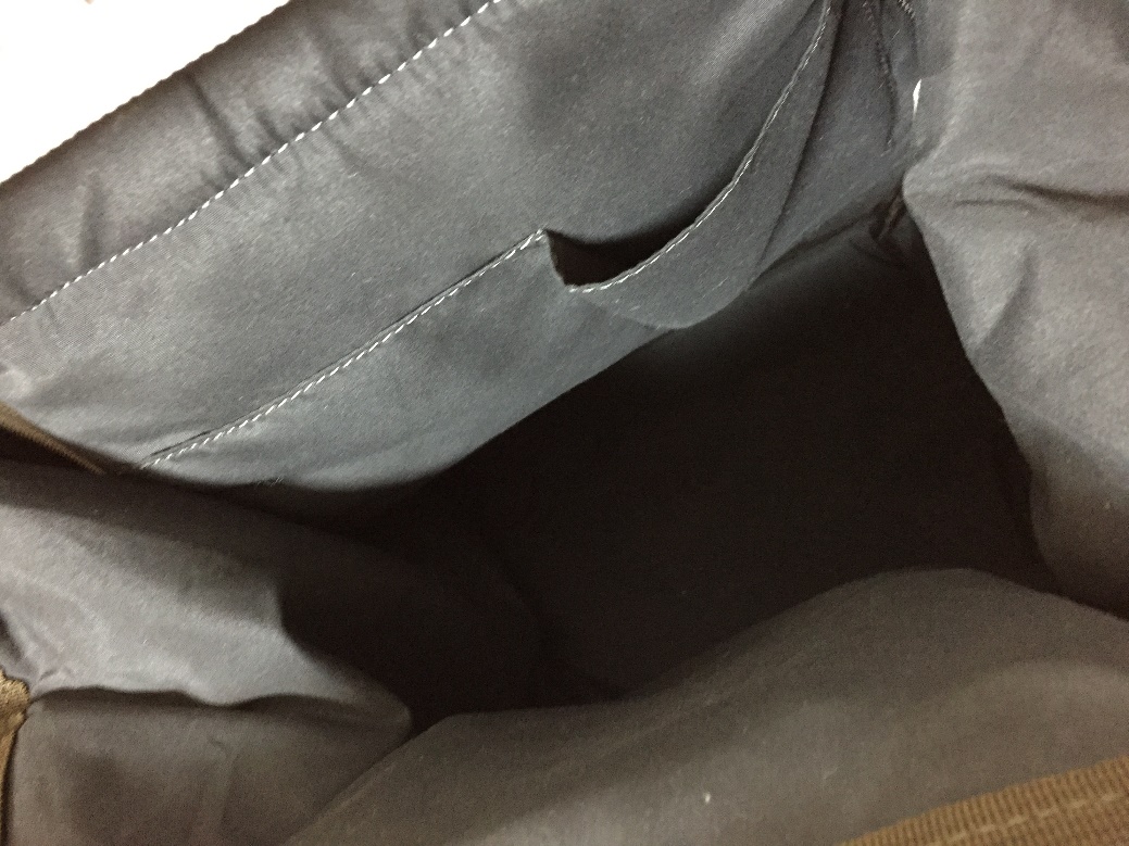 メルカリでリュック梱包時に中身チェック