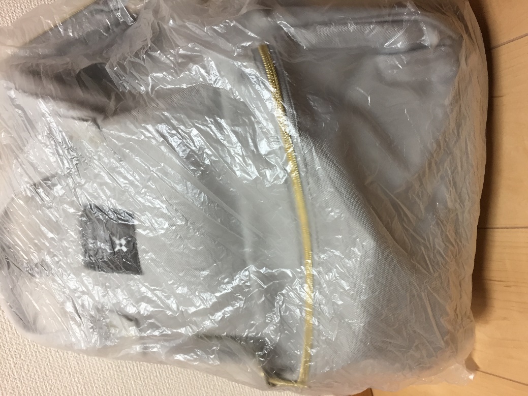 リュックの水漏れ防止のビニール袋