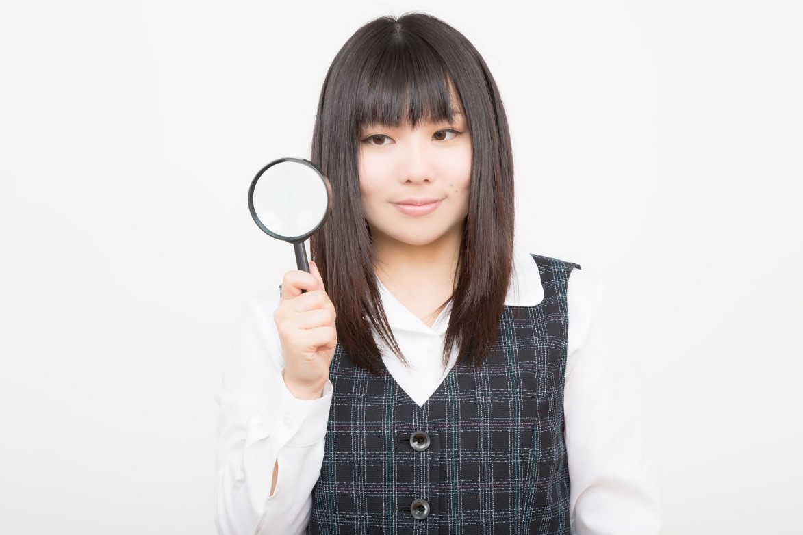 チェックマークを確認