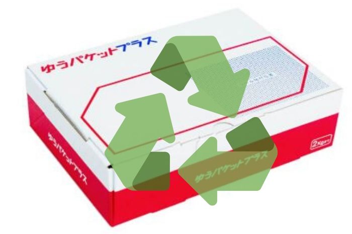 ゆうパケットプラスの箱の再利用
